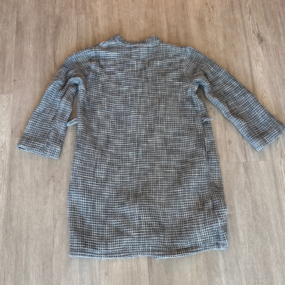 Parachute Grey Turkish Waffle Knit Robe - Picture 3 of 3